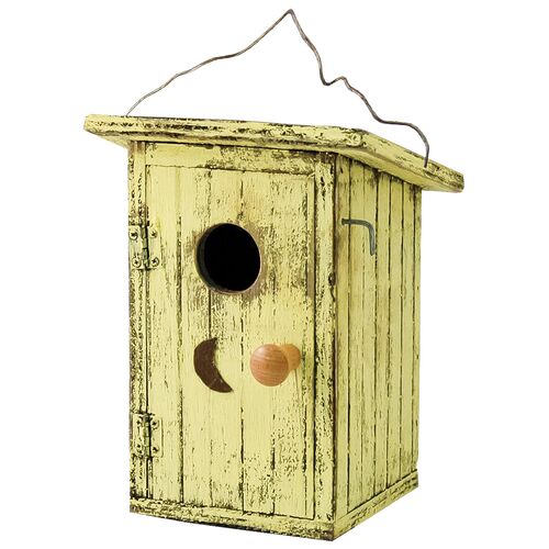 Birdie Loo Birdhouse - Assorted Colors