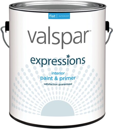 Expressions Interior Flat White Paint 1 Gallon