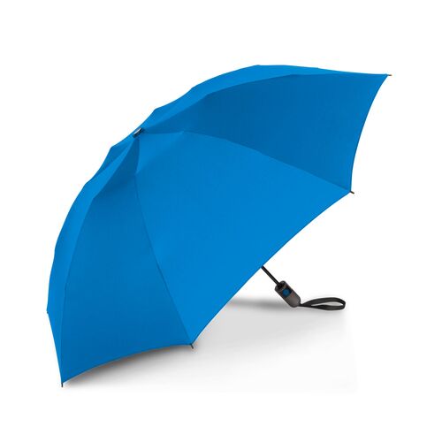 Unbelievabrella Reverse Printed Compact 47" Arc Umbrella In Ocean Blue