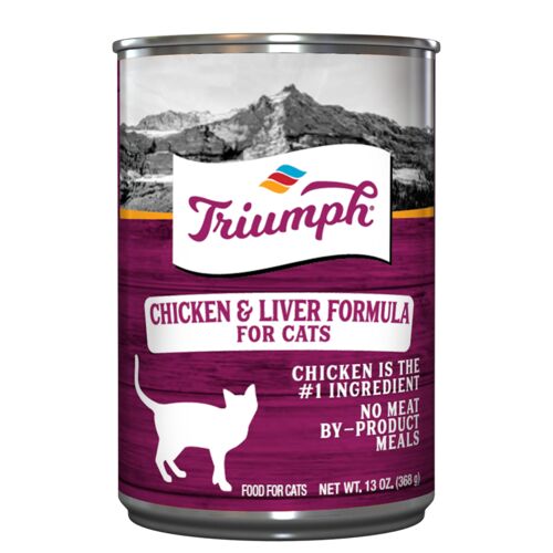 Canned Cat Food Chicken & Liver Flavor - 13 oz