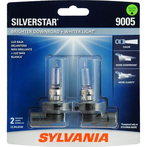 9005 SilverStar Halogen Headlight Bulb - 2 Pack