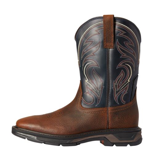 Men's WorkHog XT Cottonwood Work Boot in Brown Oiled Rowdy