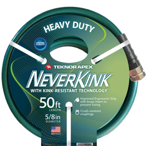 Neverkink Heavy Duty Hose - 5/8" x 50'
