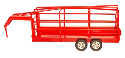 Gooseneck Ranch Trailer Red