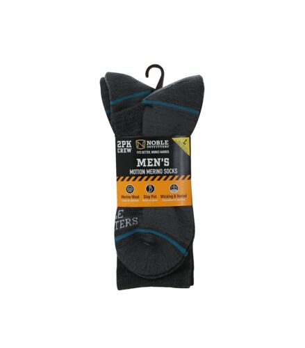 Men's Motion Merino 2-Pair Pack Crew Socks