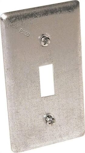 4-3/16 x 2-5/16" Steel Utility Box Cover