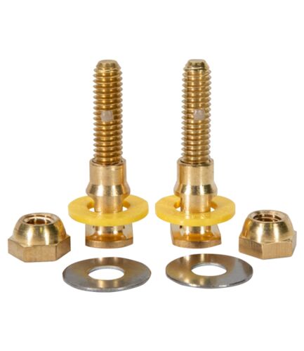 SetFast Self-Adjusting Toilet Bowl-to-Floor Bolts