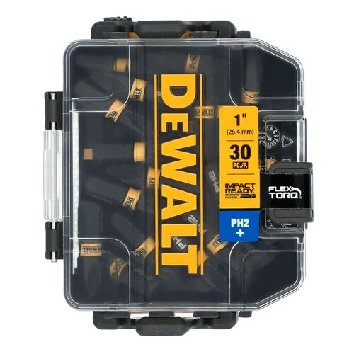 1" Phillips #2 FLEXTORQ Impact Driver Bits - 30-Pack