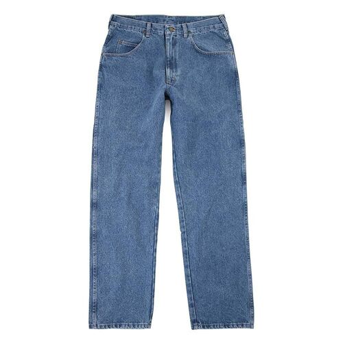 Men's Blue Ridge Relaxed Fit 5-Pocket Jean in Stonewash