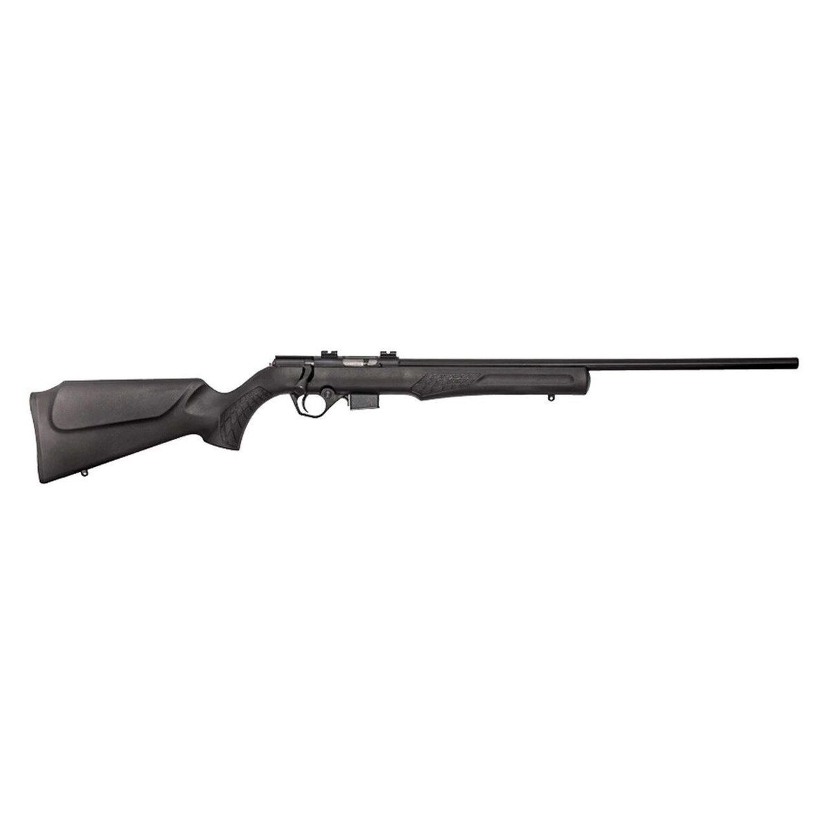 22 WMR 21in 5Rd Bolt Action Black Synthetic Rifle