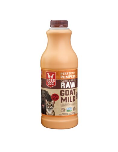 Raw Goat Milk Perfectly Pumpkin For Pets - 32 oz