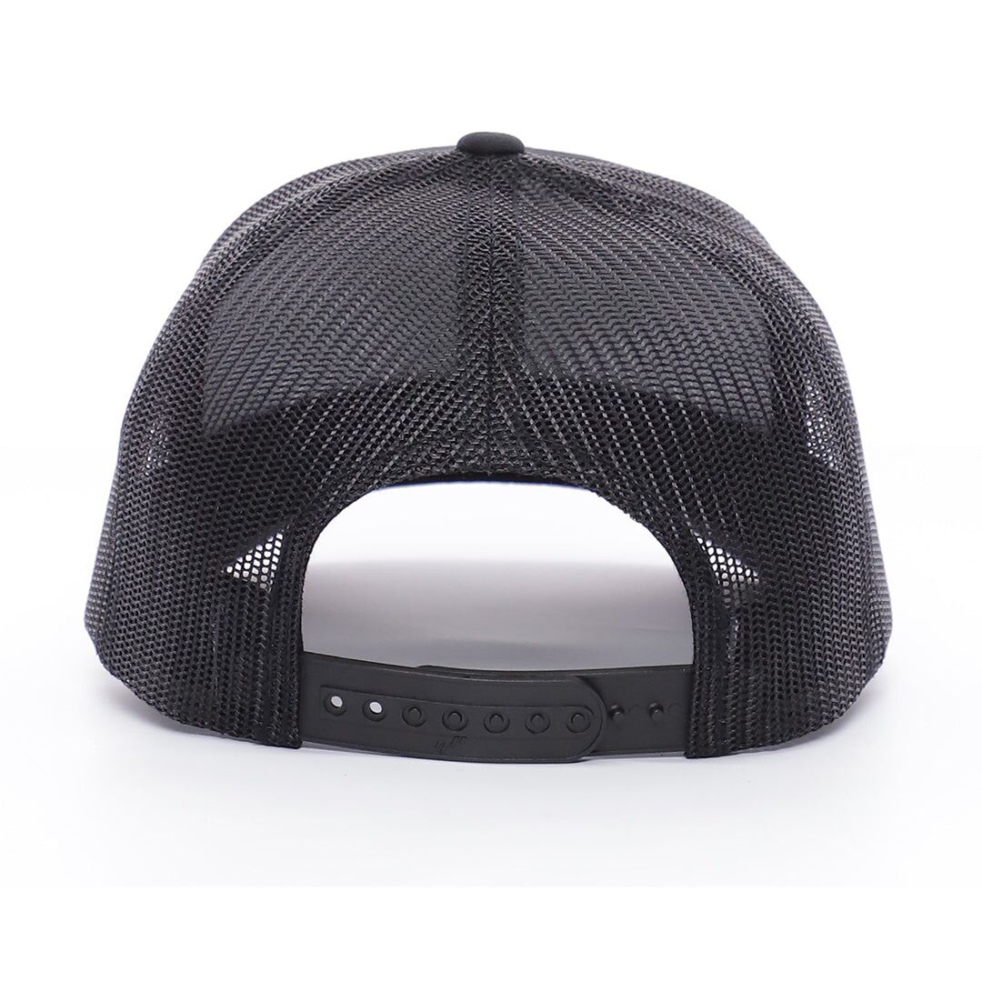 360 DHCM Curved Brim Hat in Charcoal/Black