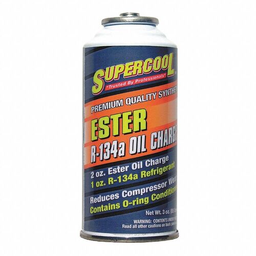 Ester Oil Charge and R-134a Refrigerant
