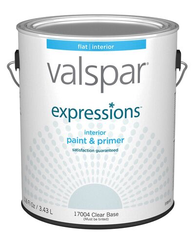 Expressions Interior Flat Clear Paint 1 Gallon