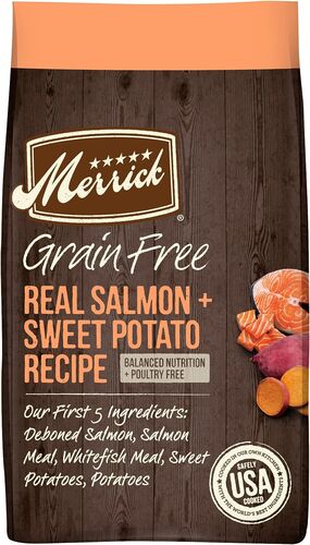 Grain-Free Real Salmon & Sweet Potato Adult Dry Dog Food - 25 Lb