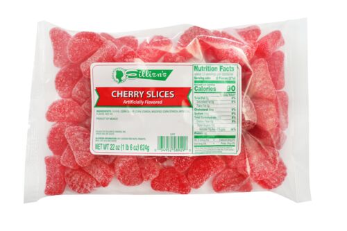 Cherry Fruit Slices Jelly Candies - 22 Oz