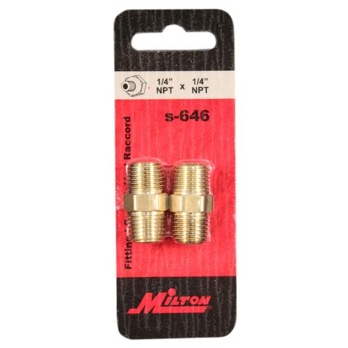 1/4" Hex Nipple