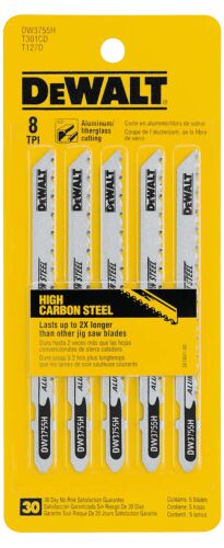 4" 8 TPI Aluminum and Fiberglass Jigsaw Blade