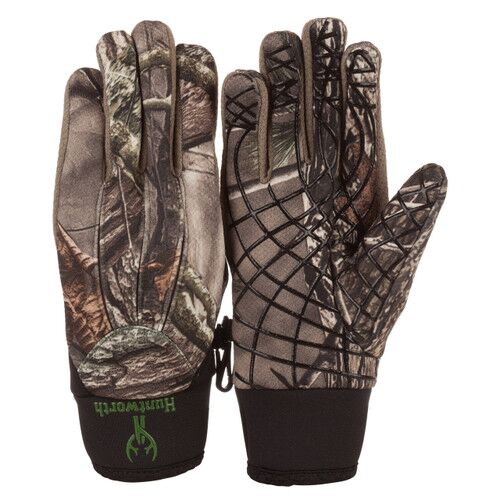 Youth Meridian Midweight Windproof Unlined Soft Shell Hunting Gloves in Hidd'n - Assorted