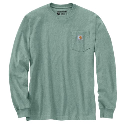 Men's Long Sleeve Graphic Pocket T-Shirt