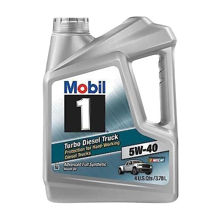 5W-40 Turbo Diesel Truck Synthetic Motor Oil - 1 Gallon