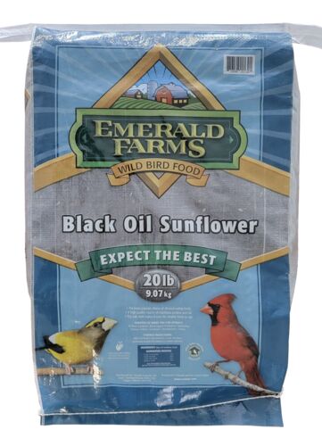 Black Sunflower Seeds Bird Food 20 lb