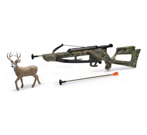 Hunting Camo Crossbow with Deer Set