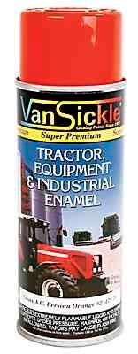 Tractor, Equipment, & Industrial Enamel Spray Paint in Gloss AC Orange #2 - 12 oz