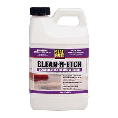 RustOleum Concrete Clean N Etch Sealer