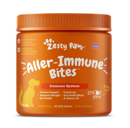 Aller-Immune Bites in Lamb Flavor - 90 Count Jar