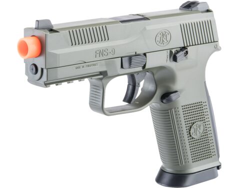 FN FNS-9 Spring Airsoft Pistol in Green