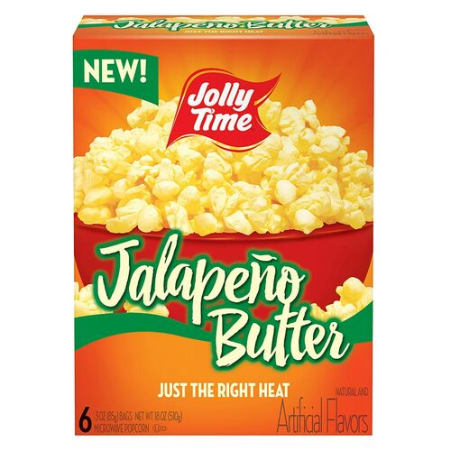 Jalapeno Butter Popcorn - 6-Pack
