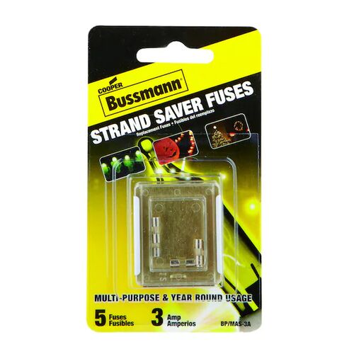 3 Amp Glass Fast Acting Cartridge Fuse