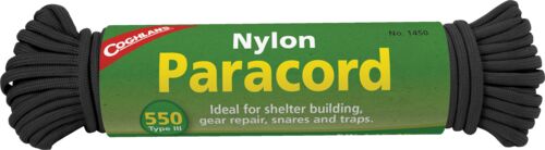 Nylon Paracord Black