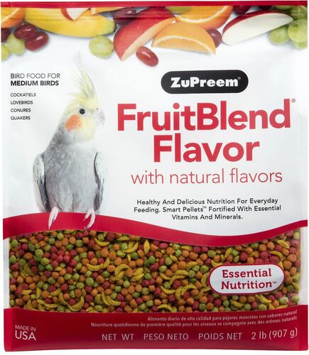 FruitBlend Flavor Parrot & Conures Food - 2lb