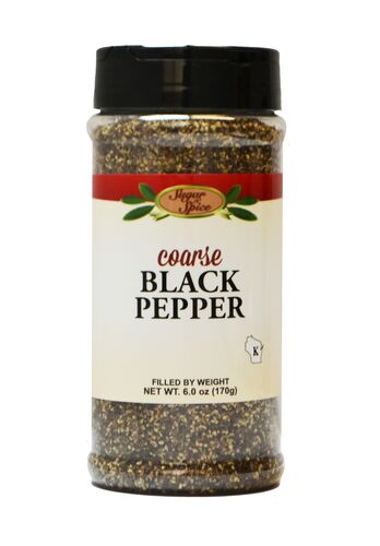 Coarse Black Pepper - 6 oz