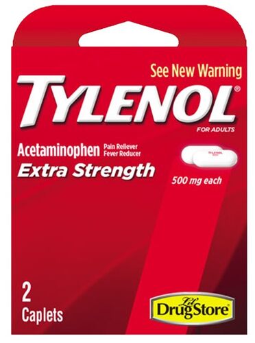 Lil' Drug Store Tylenol Extra Strength Acetaminophen 4 tablet