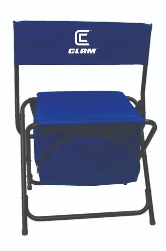 Folding Cooler Chair in Blue
