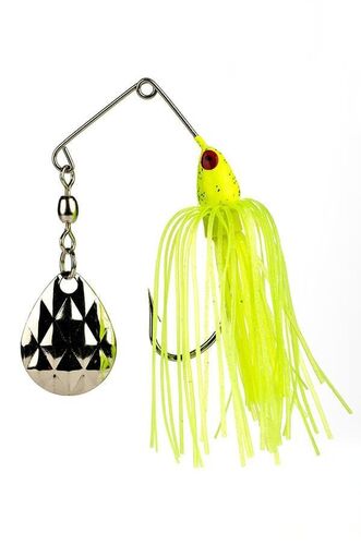 Strike King Mini-King Spinnerbait 1/8 oz. Yellow Black