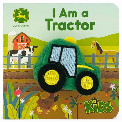 I Am a Tractor - John Deere Finger Puppet Book