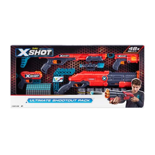 Xショットセット Zuru X-Shot Ultimate Shootout Pack