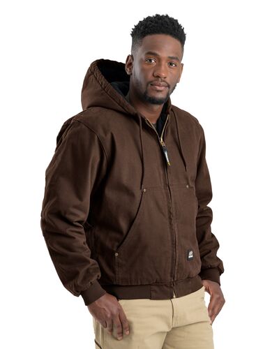 Men's Heartland Washed Duck Hooded Jacket