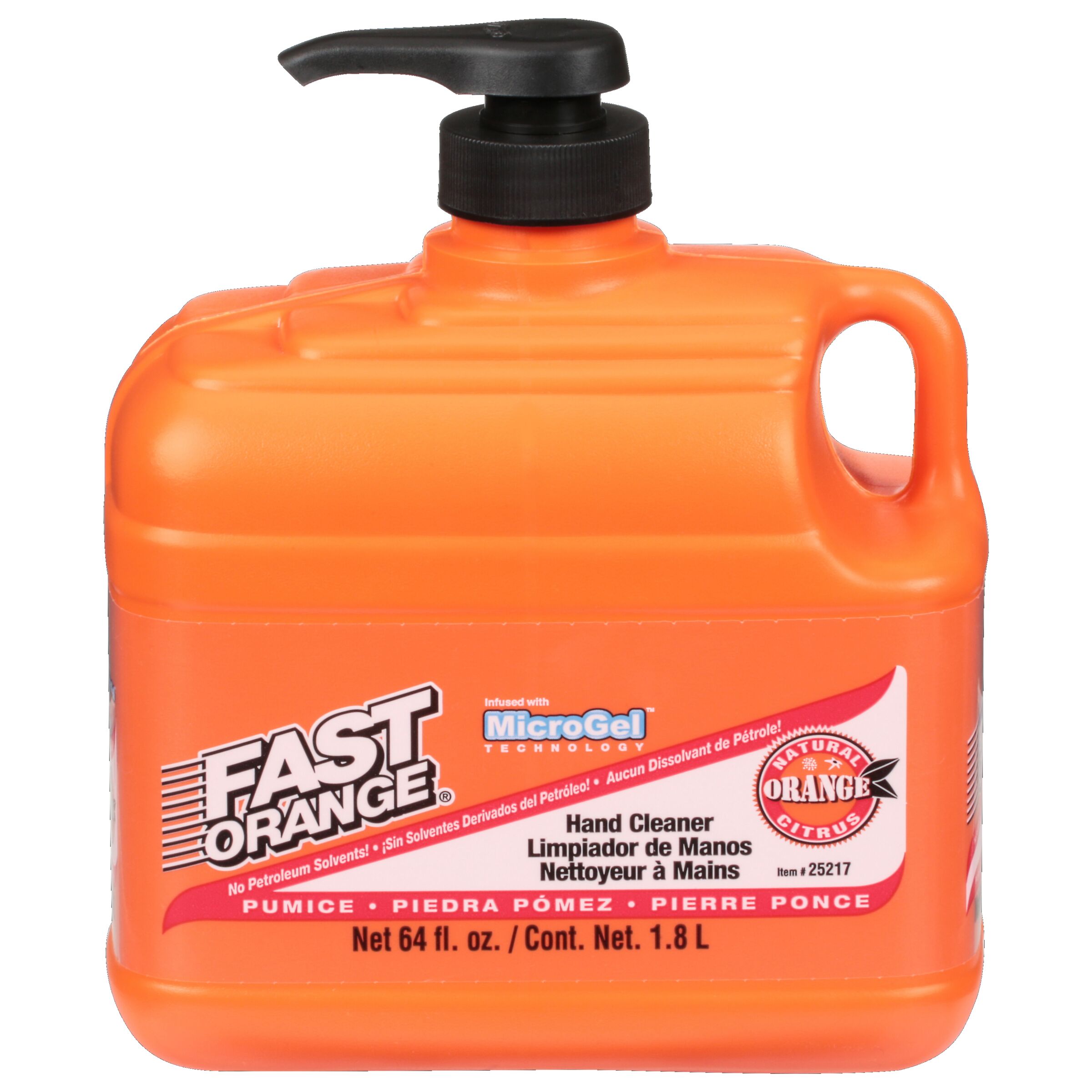 Hand Cleaner / Lotion with Pumice, Natural Orange, .5-Gal. Pump main image 0