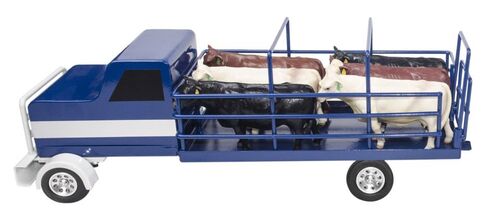 Cattle Truck in Blue
