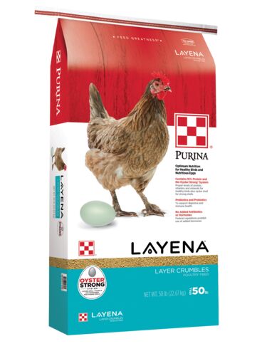Layena Crumbles Poultry Feed - 50 lb