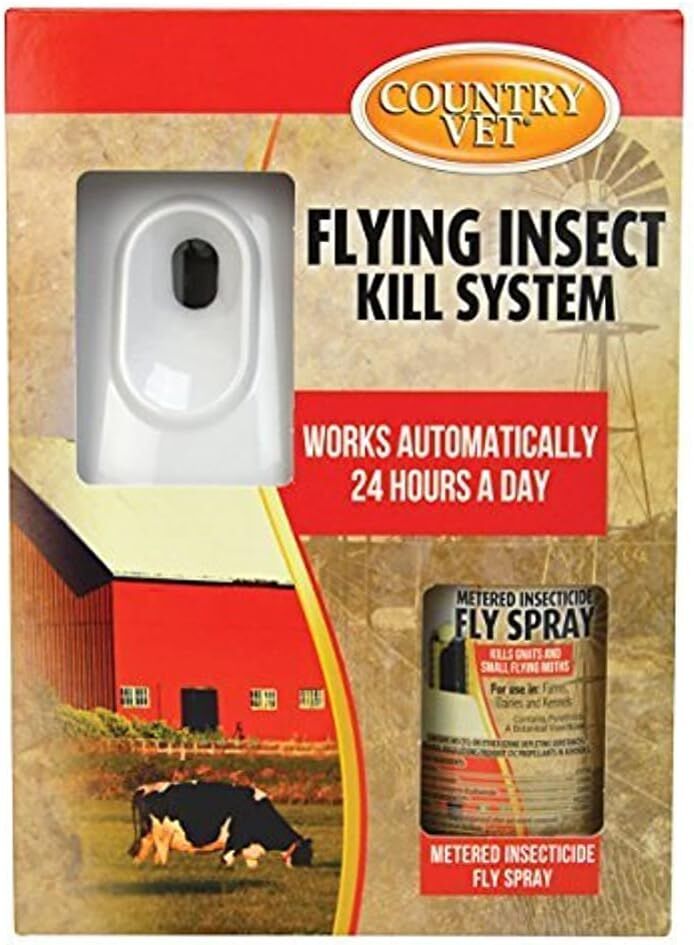 Country Vet Equine Automatic Flying Insect Control Kit