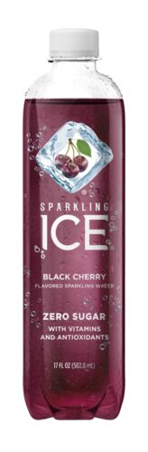 Black Cherry Flavored Sparkling Water 17 fl Oz Single Bottle