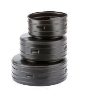 6" to 5" to 4" Single Wall Corrugated Drain Tile Reducer