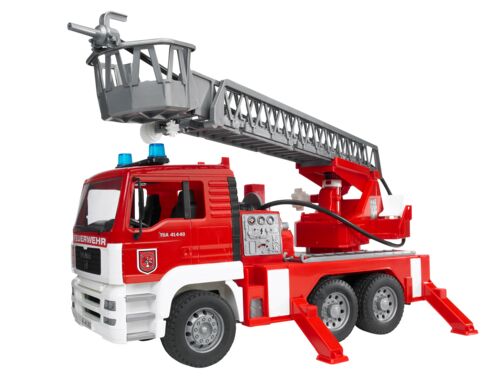 MAN Fire Engine With Selwing Ladder