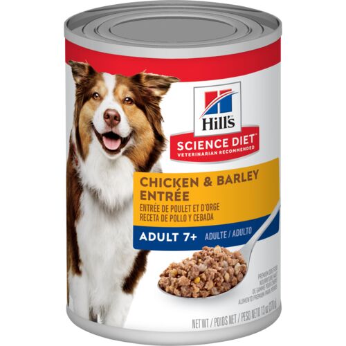 Adult 7+ Chicken & Barley Entree Canned Dog Food - 13 oz